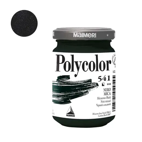 Farba akrylowa Polycolor 140 ml - 541 Micaceous Black