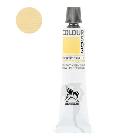 Farba akrylowa Colours 20 ml - 03 Żółta neapolitańska jasna