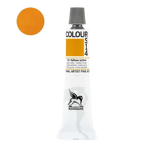 Farba akrylowa Colours 20 ml - 14 Ochra żółta