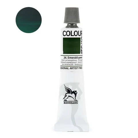 Farba akrylowa Colours 20 ml - 26 Zieleń szmaragdowa