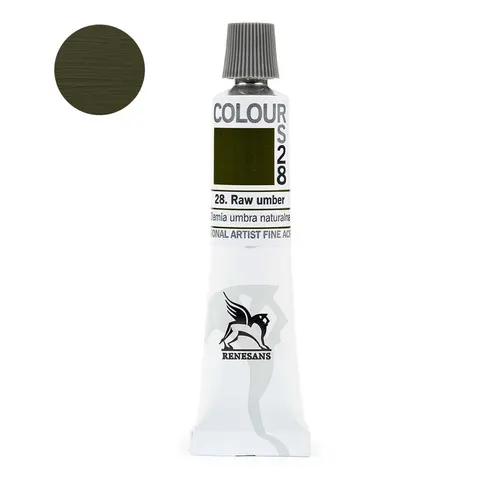 Farba akrylowa Colours 20 ml - 28 Umbra naturalna