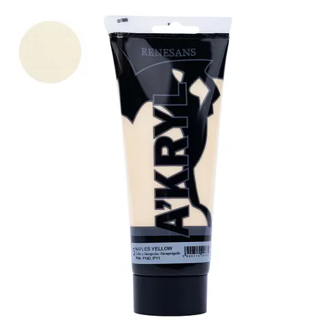 Farba akrylowa 200ml RENESANS żółć neapolitańska nr 3
