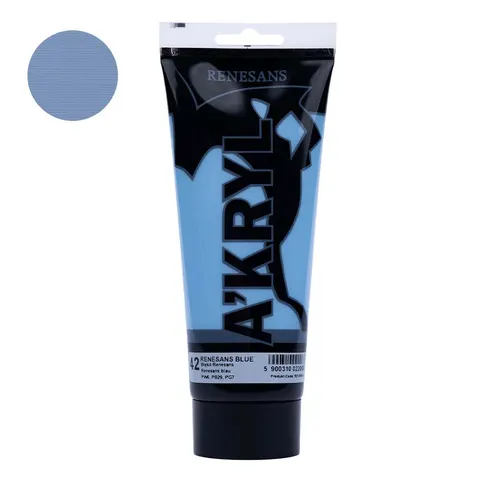 Farba akrylowa 200ml RENESANS błękit renesansu nr 42