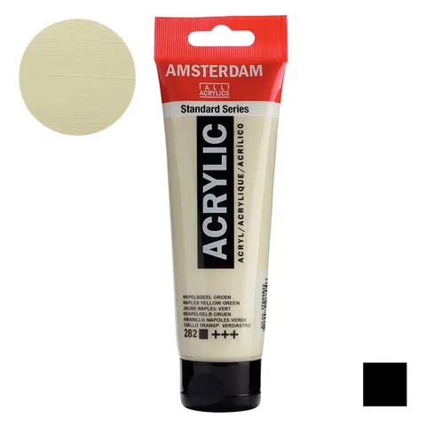 Farba akrylowa Amsterdam Acrylic 120 ml - 282 Naples yellow green