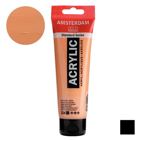 Farba akrylowa Amsterdam Acrylic 120 ml - 224 Naples yellow red