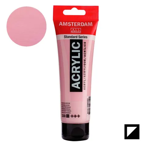 Farba akrylowa Amsterdam Acrylic 120 ml - 330 Persian rose