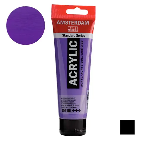 Farba akrylowa Amsterdam Acrylic 120 ml - 507 Ultramarine violet