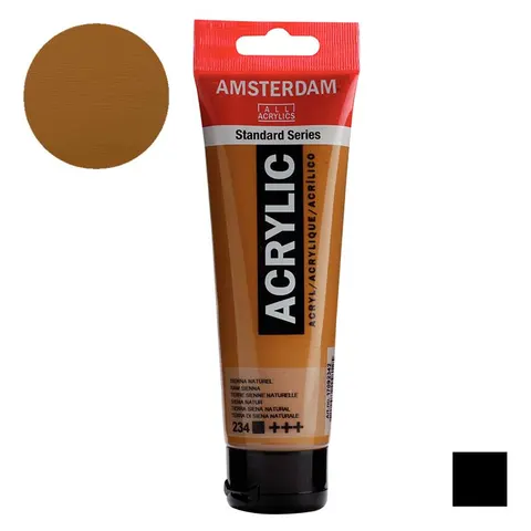 Farba akrylowa Amsterdam Acrylic 120 ml - 234 Raw sienna