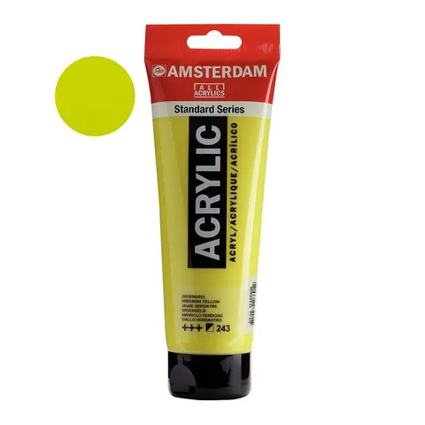 Farba akrylowa Amsterdam Acrylic 250 ml - 243 Greenish yellow
