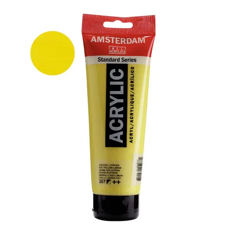 Farba akrylowa Amsterdam Acrylic 250 ml - 267 Azo yellow lemon