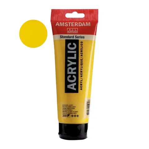 Farba akrylowa Amsterdam Acrylic 250 ml - 268 Azo yellow light