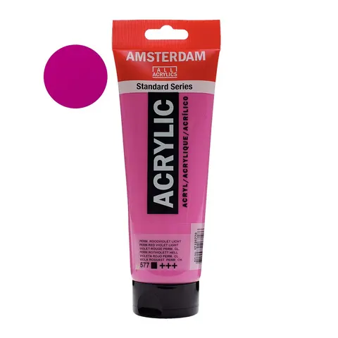 Farba akrylowa Amsterdam Acrylic 250 ml - 577 Permanent red violet light