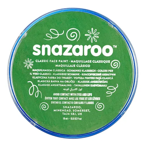 Farba do twarzy Snazaroo 18 ml - 477 Grass Green