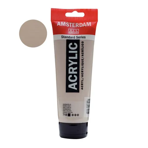 Farba akrylowa Amsterdam Acrylic 250 ml - 718 Warm grey