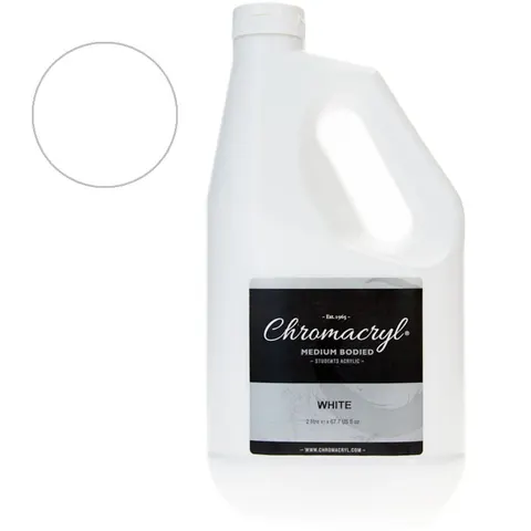 Farba akrylowa Chromacryl 2 L - White