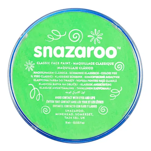 Farba do twarzy Snazaroo 18 ml - 433 Lime Green