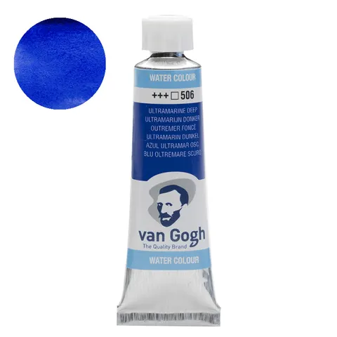 Farba akwarelowa Van Gogh 10 ml - 506 Ultramarine deep