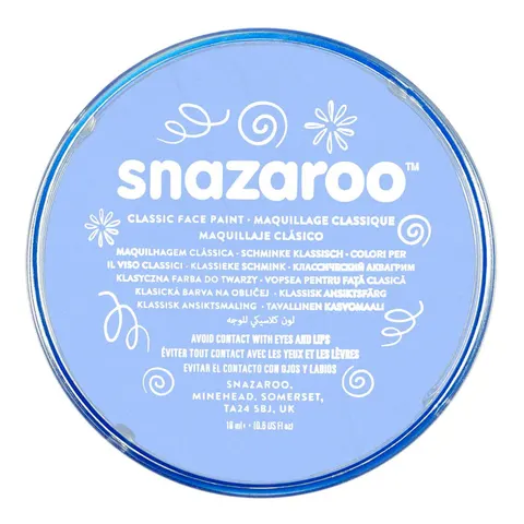 Farba do twarzy Snazaroo 18 ml - 366 Pale Blue