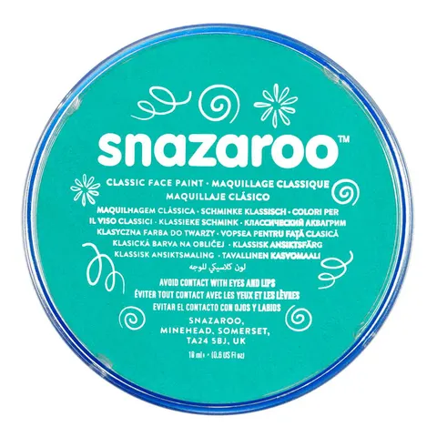 Farba do twarzy Snazaroo 18 ml - 377 Sea Blue