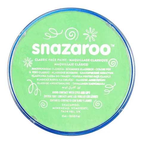 Farba do twarzy Snazaroo 18 ml - 400 Pale Green