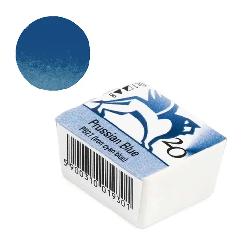 akwarela w kostce Prussian blue nr 20 Renesans