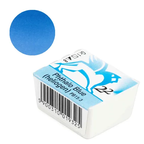 akwarela w kostce phthalo blue nr 22 Renesans
