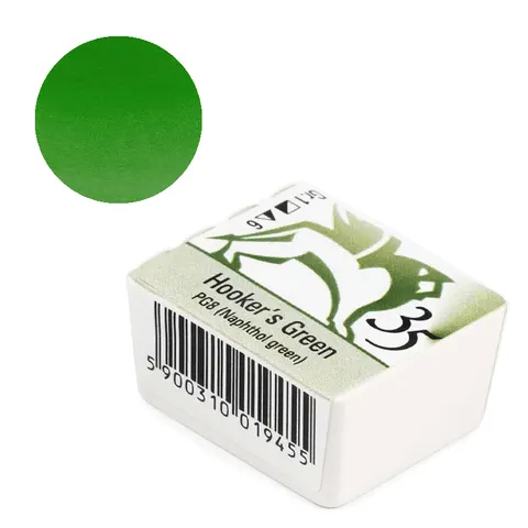 akwarela w kostce hookers green nr 35 Renesans