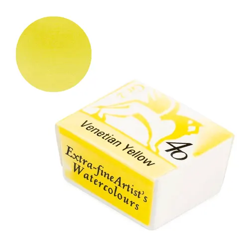 akwarela w kostce venetian yellow nr 40 Renesans
