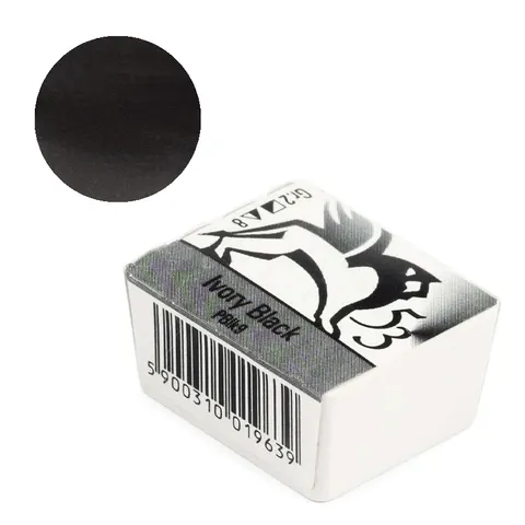 akwarela w kostce ivory black nr 53 Renesans