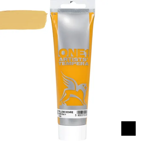 Farba tempera One Renesans 100 ml - 06 Ochra żółta