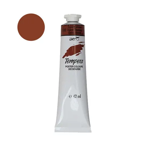 Farba tempera Aero 42ml - 500 Burnt Sienna