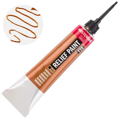 Konturówka Relief Paint Amsterdam 20 ml - 811 Bronze
