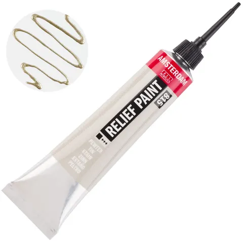 Konturówka Relief Paint Amsterdam 20 ml - 815 Pewter