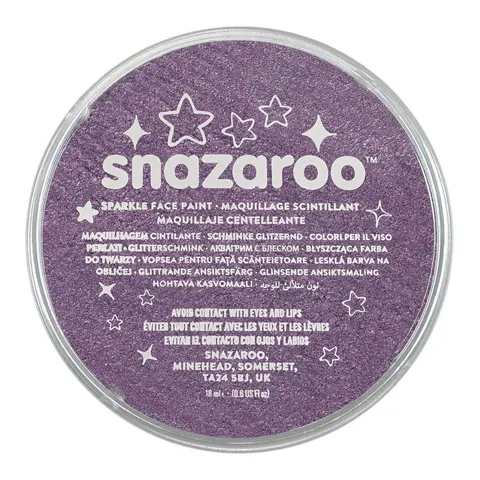Farba do twarzy Snazaroo 18 ml - 871 Sparkle Lilac (błyszcząca)