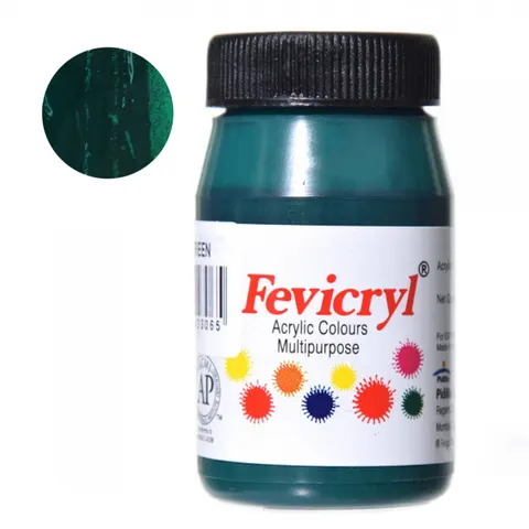 Farba do tkanin Fevicryl 50 ml - 06 Dark Green