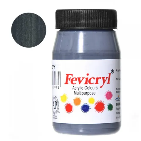 Farba do tkanin Fevicryl 50 ml - 07 Grey