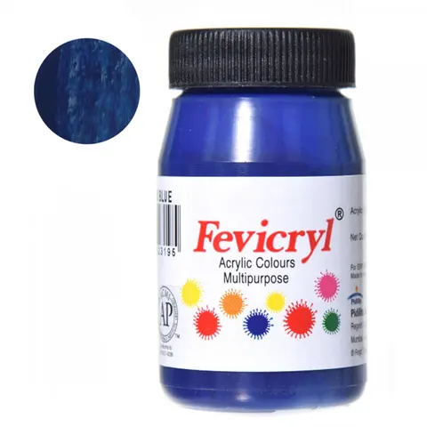 Farba do tkanin Fevicryl 50 ml - 19 Prussian Blue