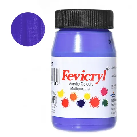 Farba do tkanin Fevicryl 50 ml - 25 Violet