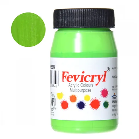 Farba do tkanin Fevicryl 50 ml - 34 Leaf Green