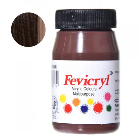 Farba do tkanin Fevicryl 50 ml - 37 Vandyke Brown