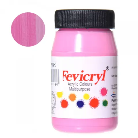 Farba do tkanin Fevicryl 50 ml - 38 Baby Pink
