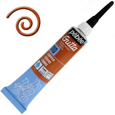 Konturówka do tkanin Gutta Pebeo 20 ml - 10 Miedź