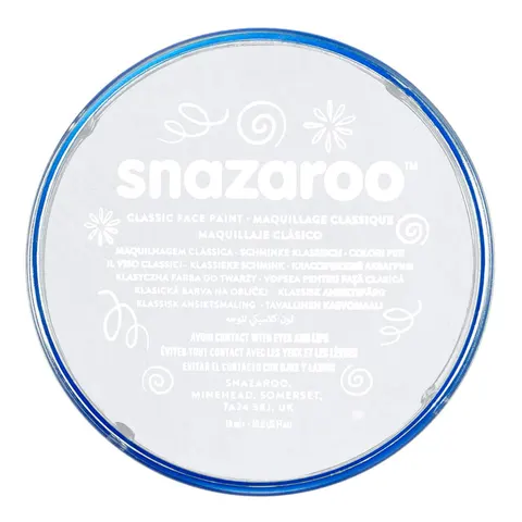 Farba do twarzy Snazaroo 18 ml - 000 White