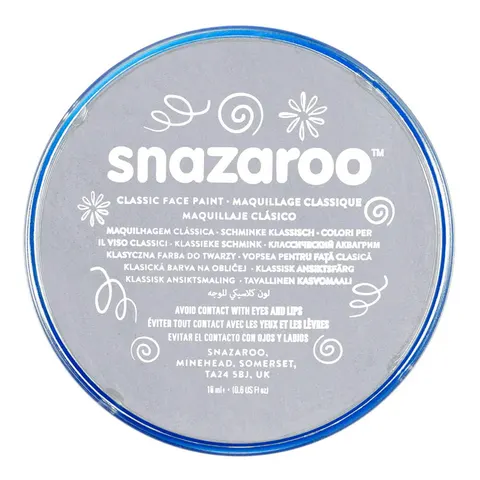 Farba do twarzy Snazaroo 18 ml - 122 Light Grey