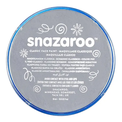 Farba do twarzy Snazaroo 18 ml - 133 Dark Grey