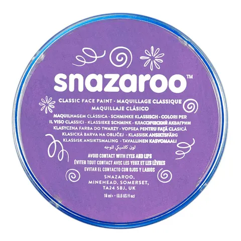 Farba do twarzy Snazaroo 18 ml - 877 Lilac