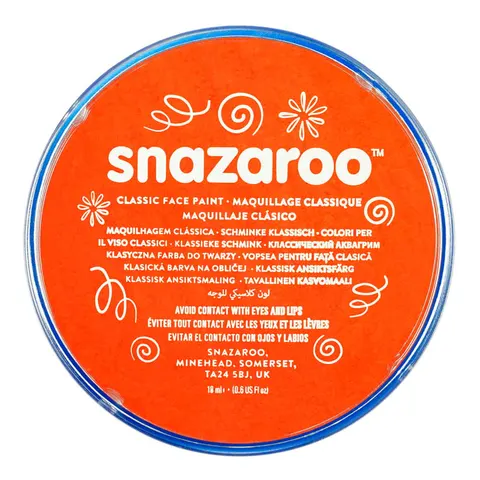 Farba do twarzy Snazaroo 18 ml - 552 Dark Orange
