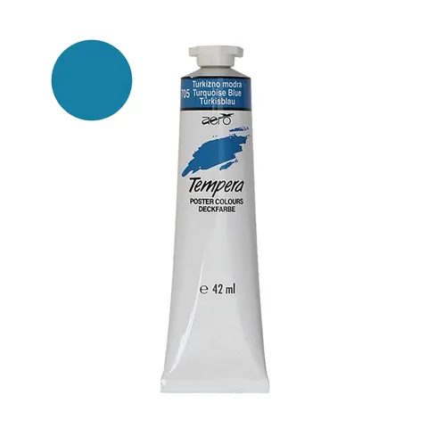 Farba tempera Aero 42ml - 705 Turquoise