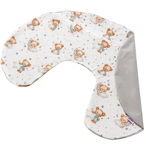 MUŚLINOWA POSZEWKA NA ROGAL - TEDDY MOON I SZARY VELVET