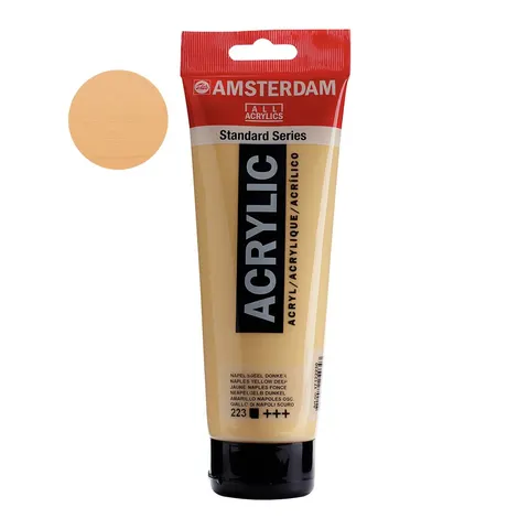 Farba akrylowa Amsterdam Acrylic 250 ml - 223 Naples yellow deep